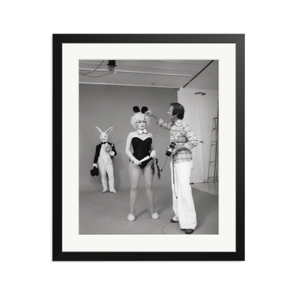 Dolly Parton, Playboy Photoshoot Framed Print Black Large