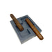 Gray Marbled Double Cigar Ashtray - Gray