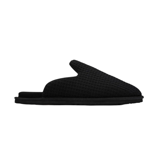 Lusso Cloud Draper Jet Black Waffle House Shoe