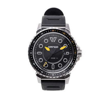 Dango DV-01 Dive Watch with Silicone Sport Strap