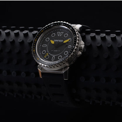 Dango DV-01 Dive Watch with Silicone Sport Strap