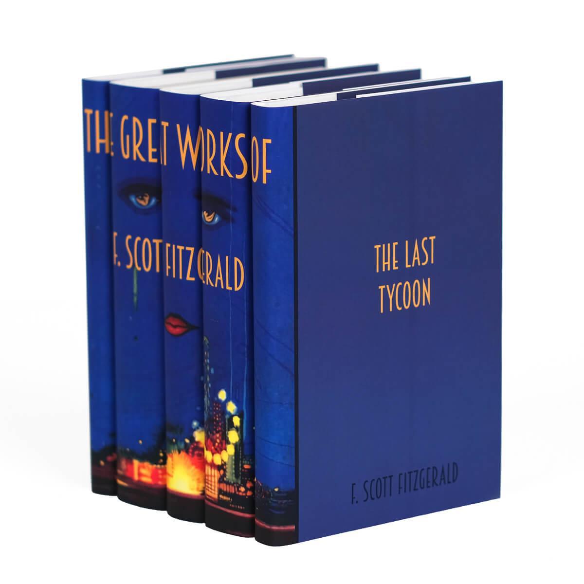 F. Scott Fitzgerald The Great Gatsby Cover Book Set