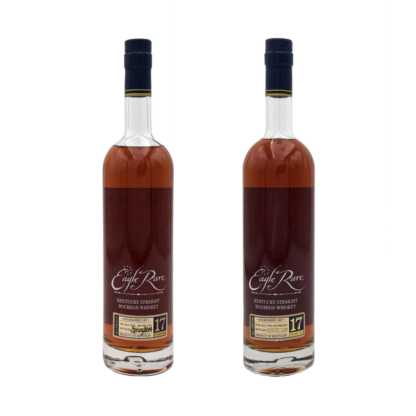 Eagle Rare 17 Year Set | 2014 + 2019 