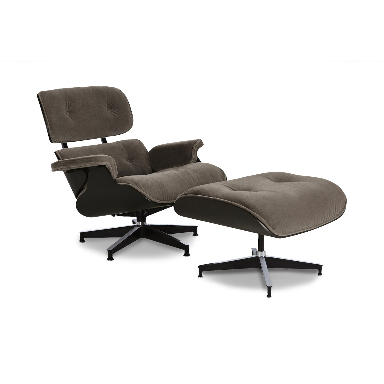 Eames Mohair Supreme Lounge Chair