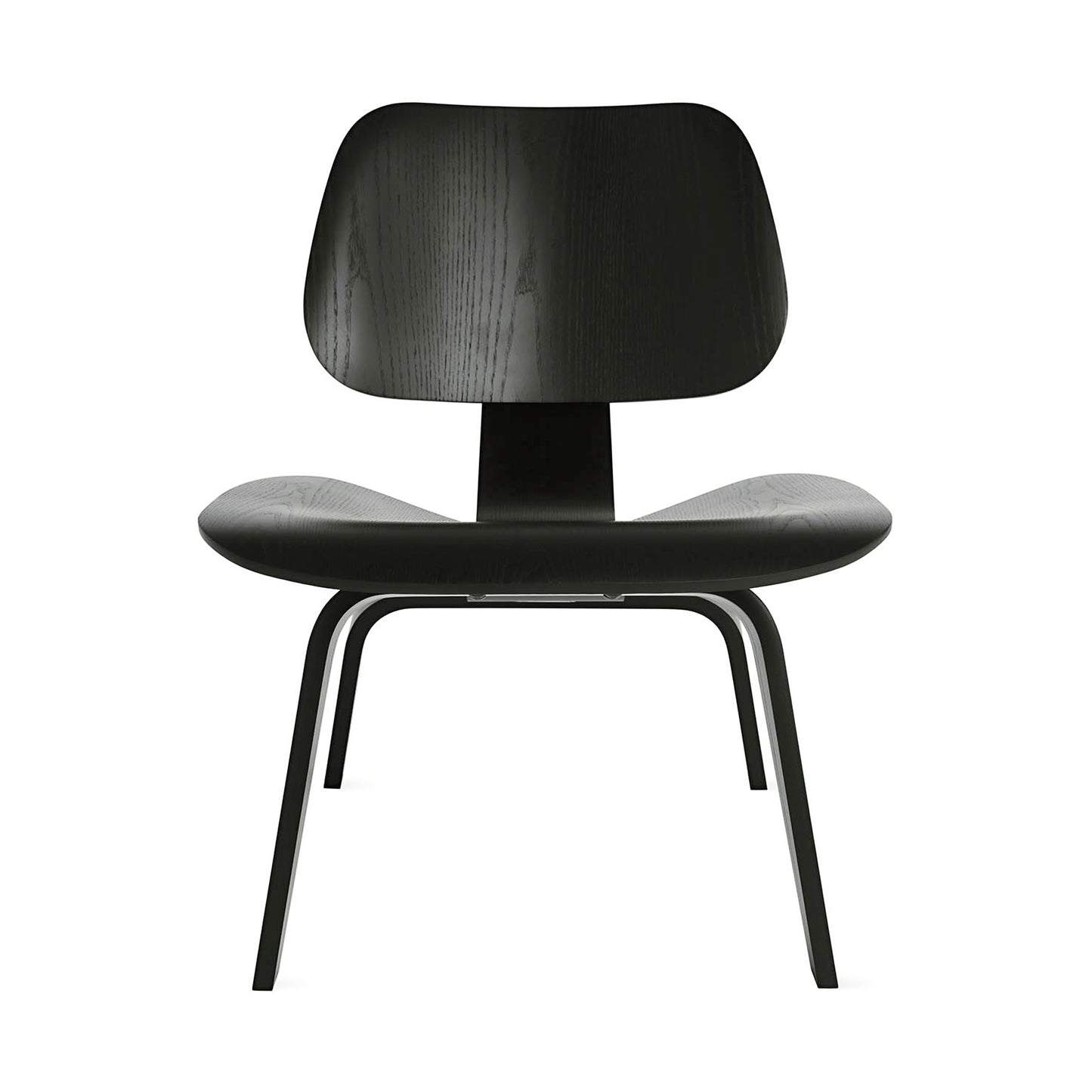 Eames Molded Plywood Ebony Lounge Chair