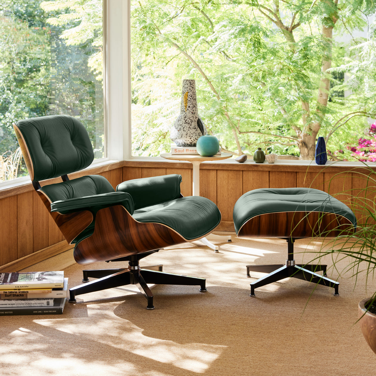 Eames® Lounge Chair and Ottoman - Eames Office