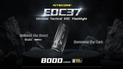 Nitecore EDC37 Rechargeable Flat Flashlight
