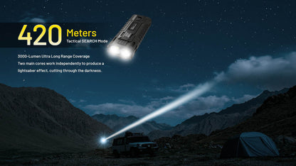 Nitecore EDC37 Rechargeable Flat Flashlight