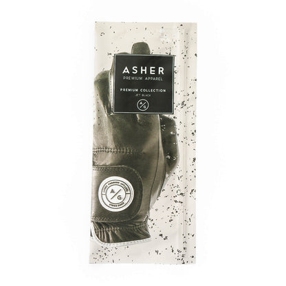 Asher Golf Jet Black Golf Glove