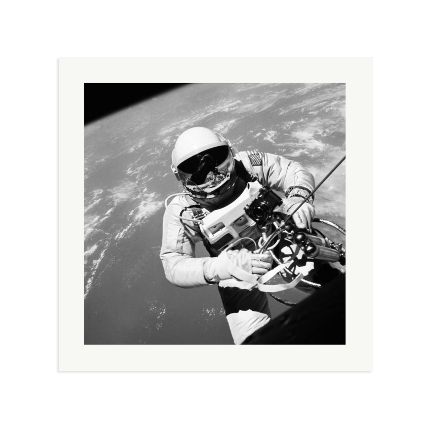 Gemini IV Spacewalk Framed Print