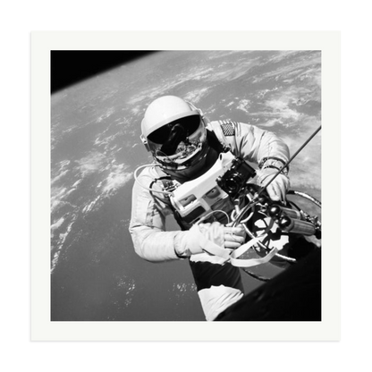 Gemini IV Spacewalk Framed Print