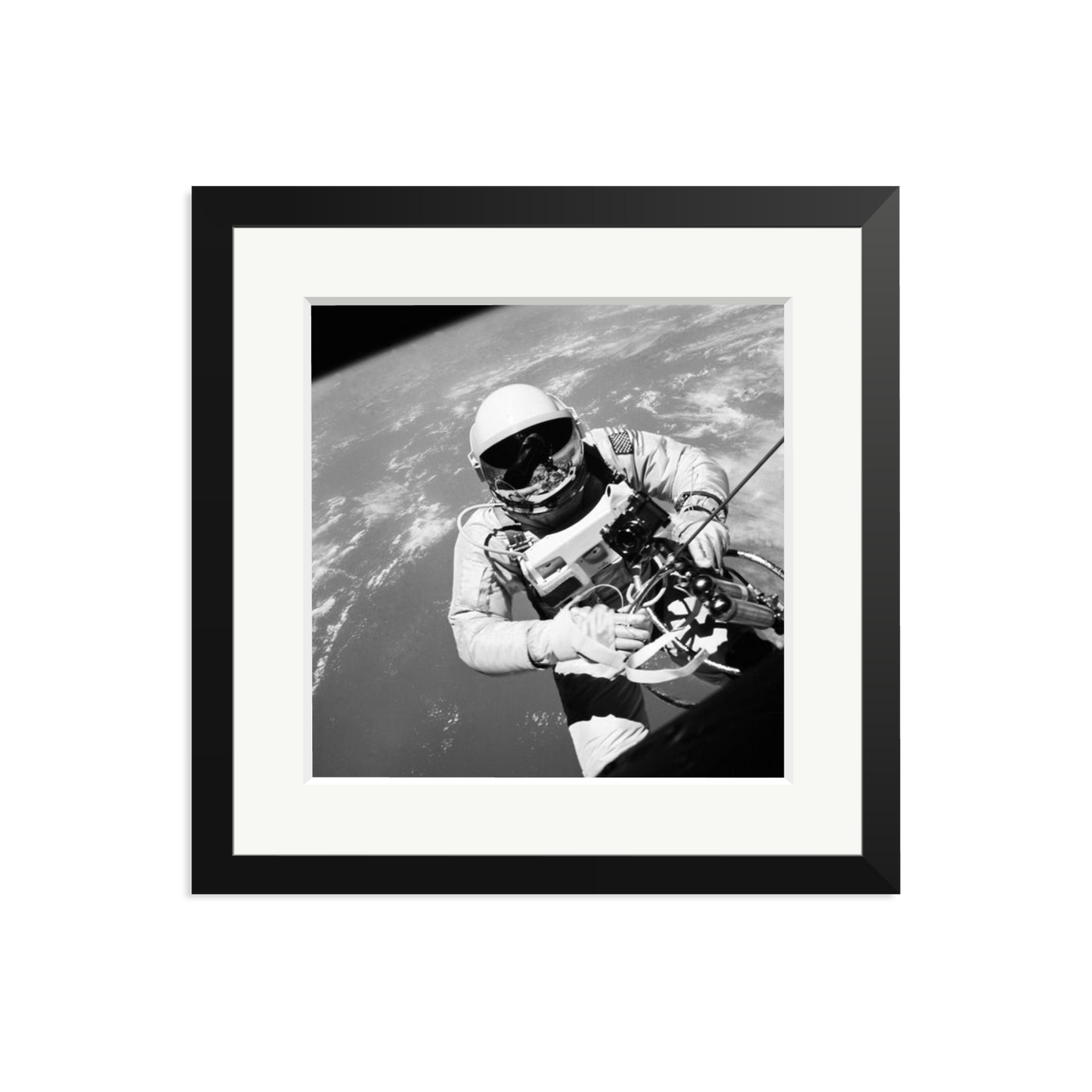 Gemini IV Spacewalk Framed Print