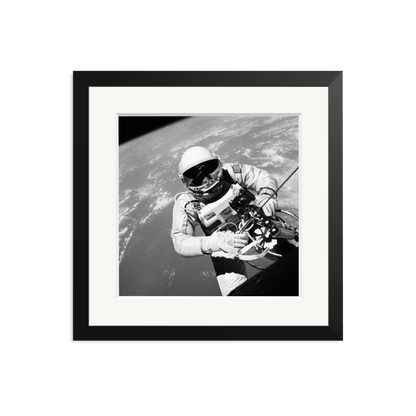 Gemini IV Spacewalk Framed Print