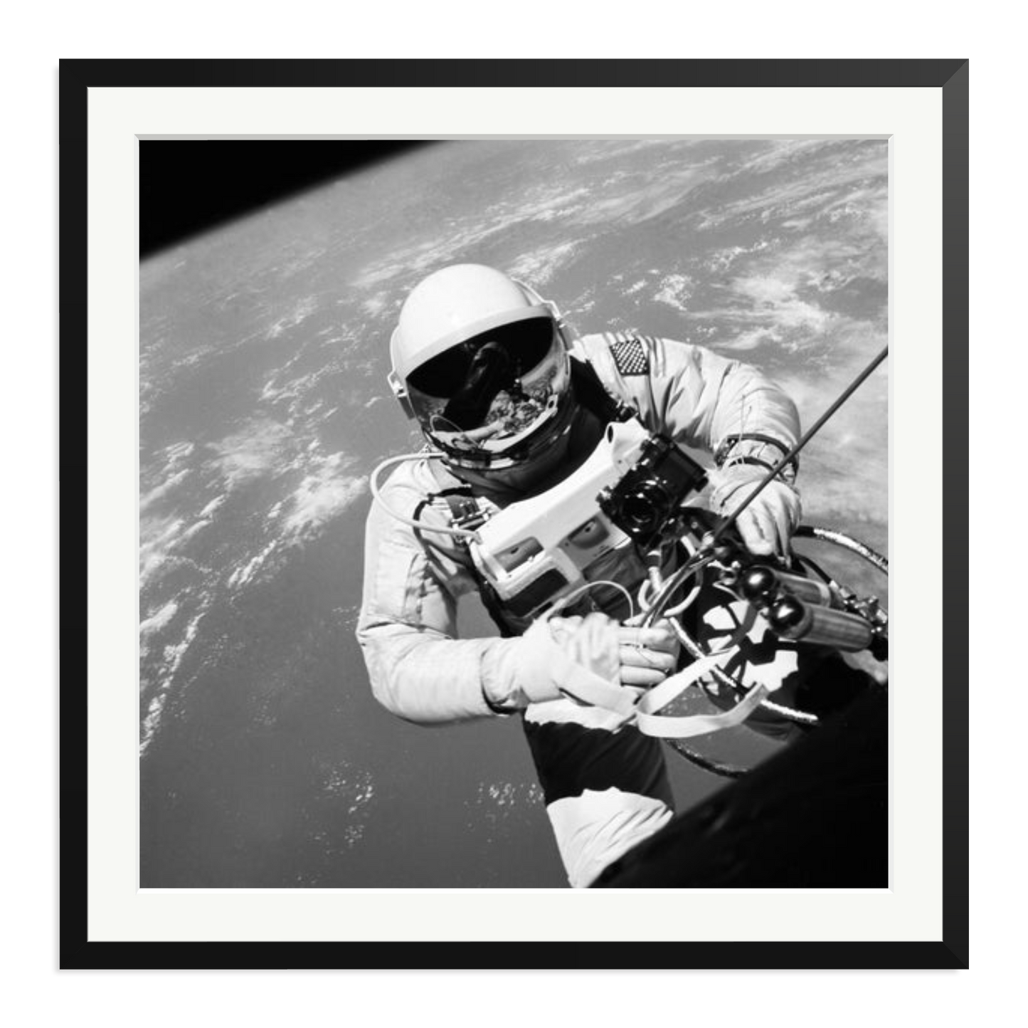 Gemini IV Spacewalk Framed Print