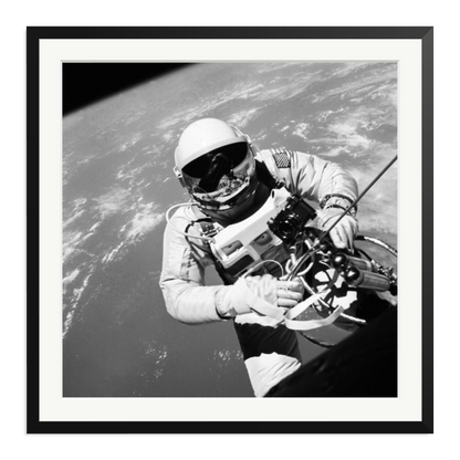 Gemini IV Spacewalk Framed Print