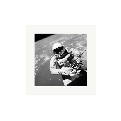 Gemini IV Spacewalk Framed Print Print Only Medium