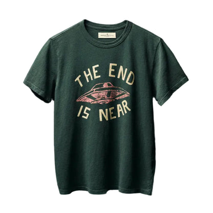 Imogene+Willie the "end is near" tee in spruce