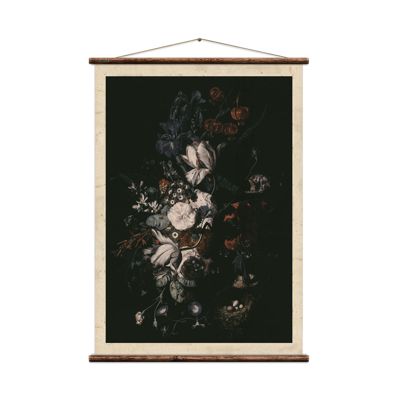 Flowers with Nest Print