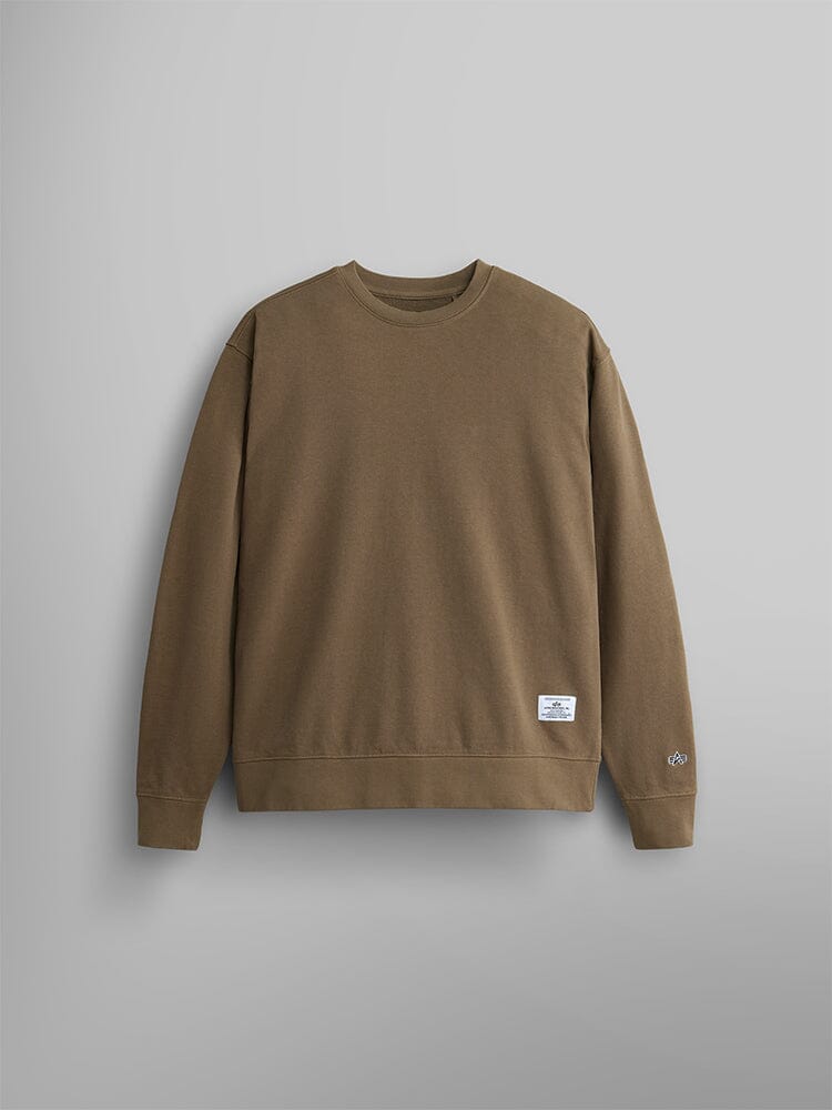 Alpha Industries ESSENTIAL CREWNECK COYOTE BROWN