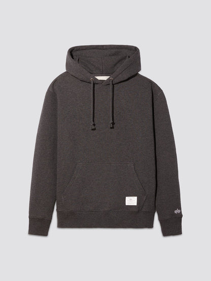 Alpha Industries Essential Hoodie DARK CHARCOAL HEATHER
