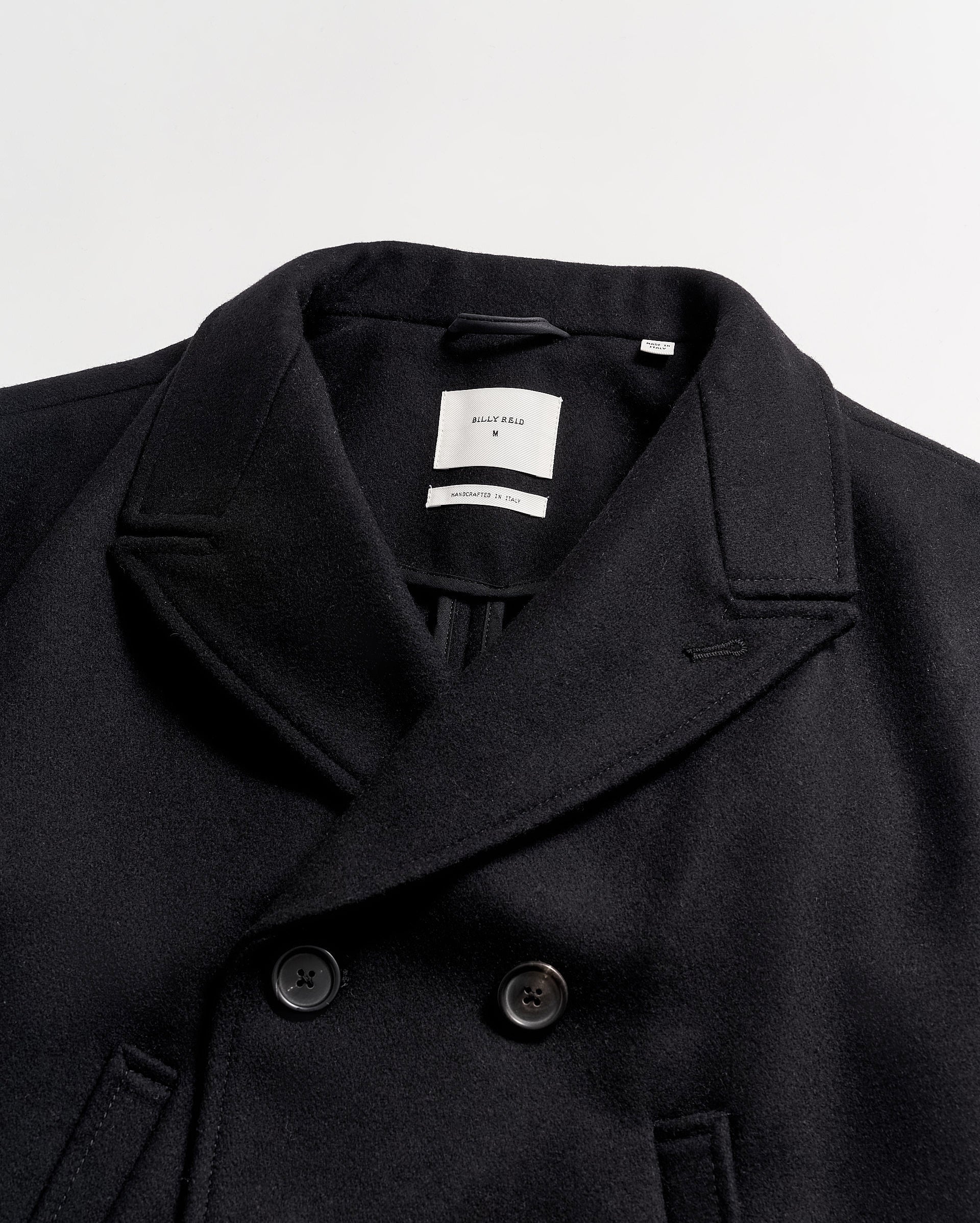 Billy Reid Black Bond Peacoat | Uncrate Supply