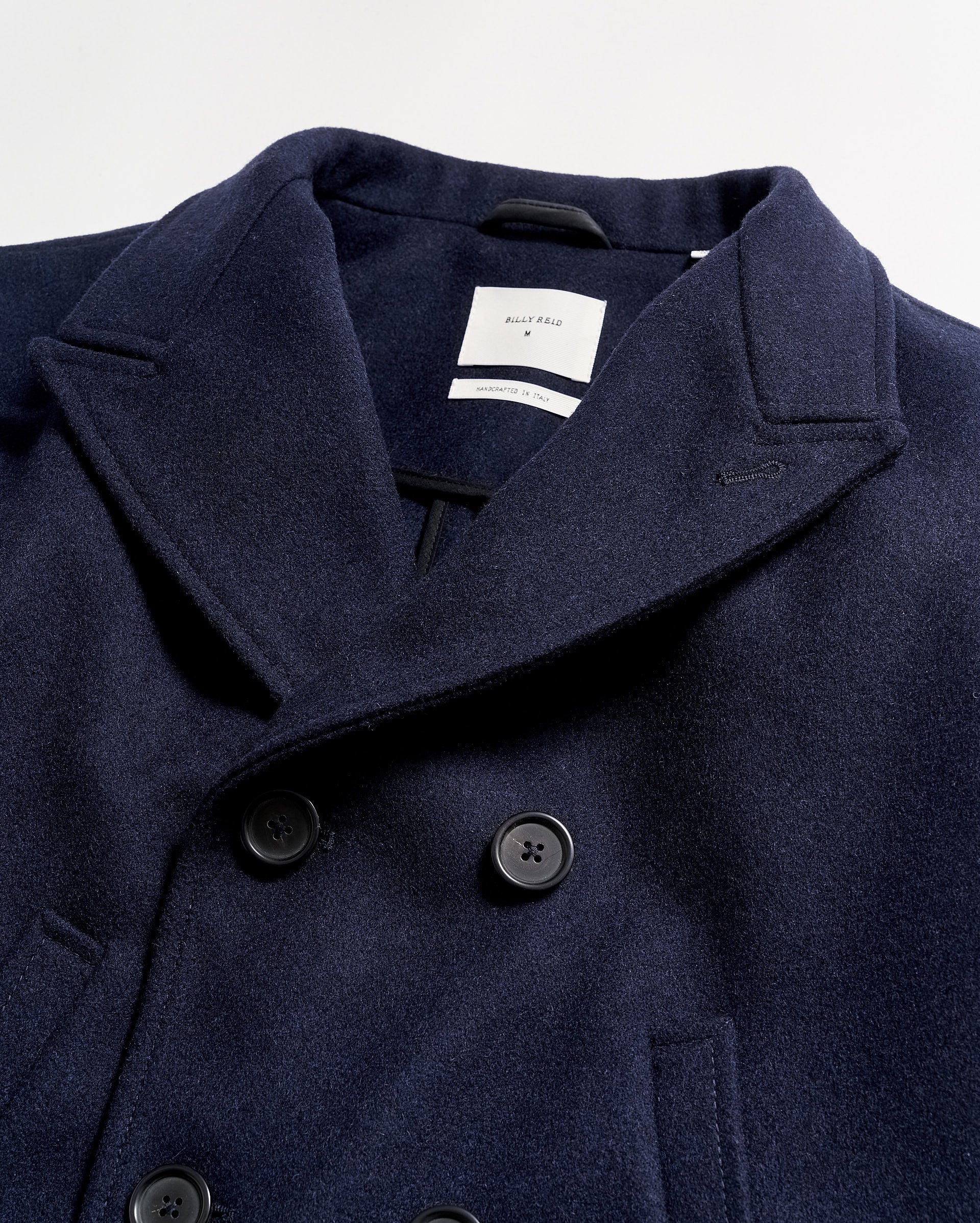 Billy Reid Navy Bond Peacoat | Uncrate Supply