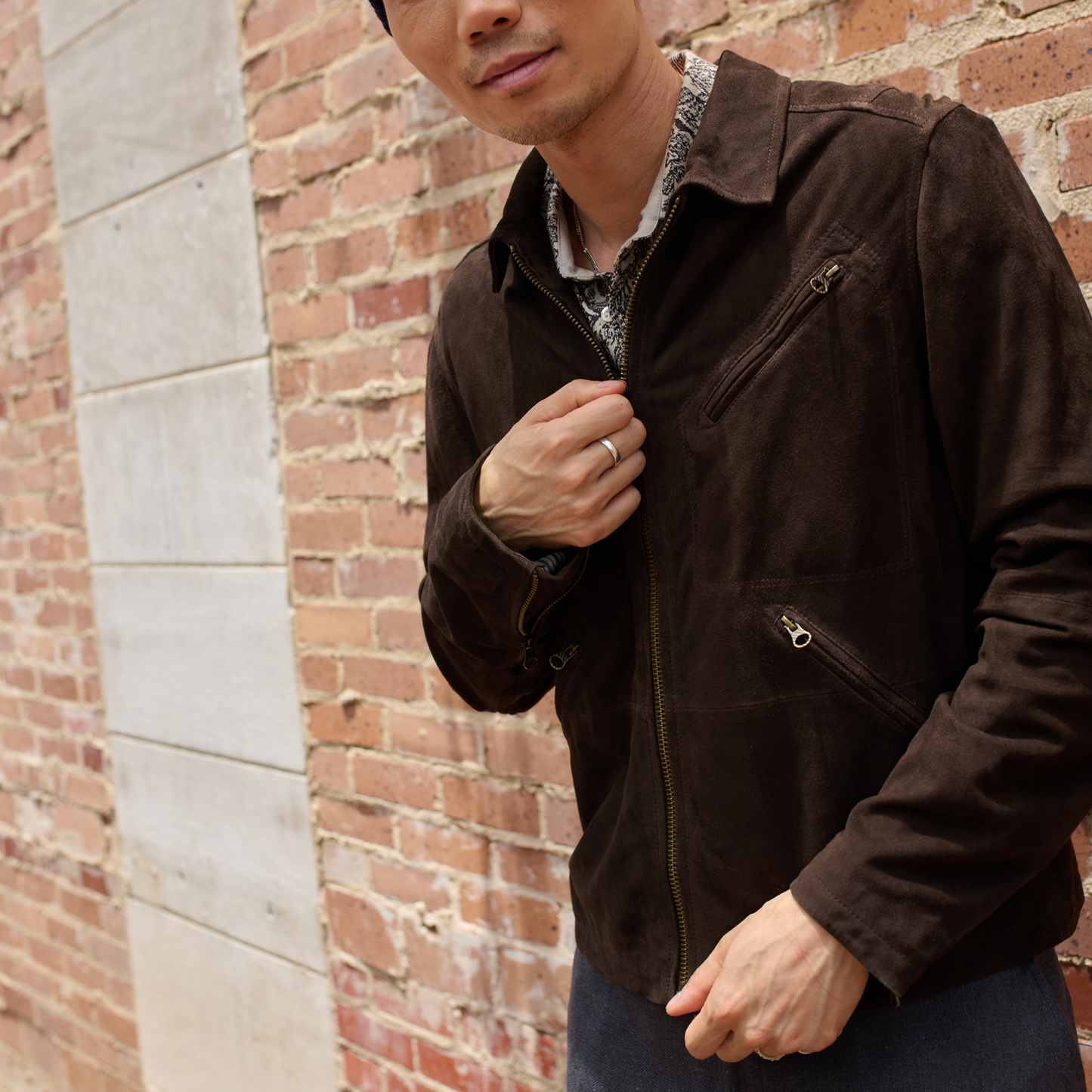 Billy Reid Suede Blake Jacket
