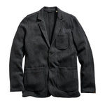 Billy Reid Heathered Knit Sport Coat - Charcoal Heather