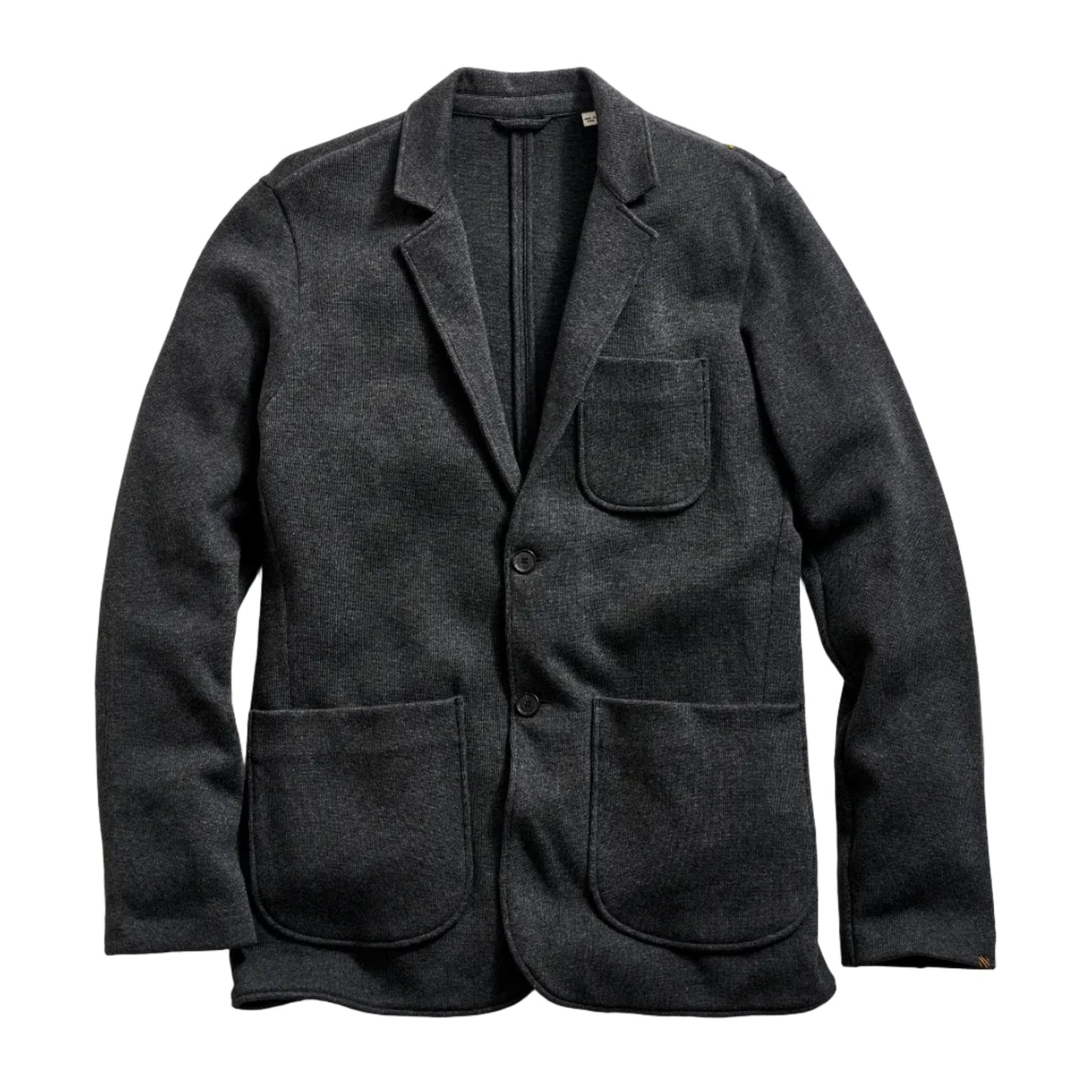Billy Reid Heathered Knit Sport Coat Charcoal Heather