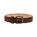 Billy Reid Billy's Suede Belt - Dark Brown