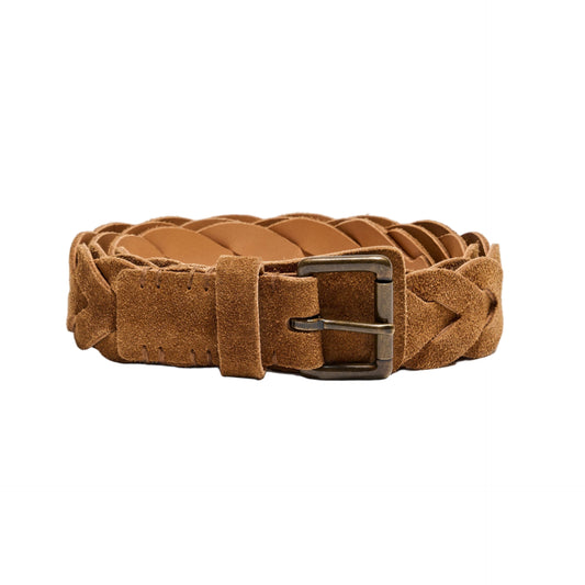 Billy Reid Suede Braided Belt