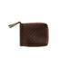 Billy Reid Leather Zip Wallet - Chestnut Brown