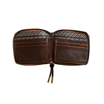 Billy Reid Leather Zip Wallet