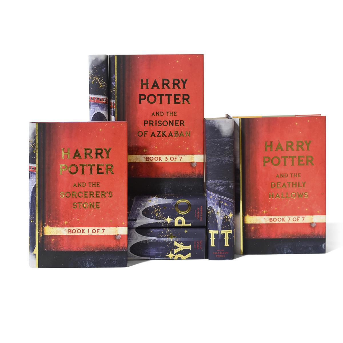 Harry Potter by J.K. Rowling Train Book Set