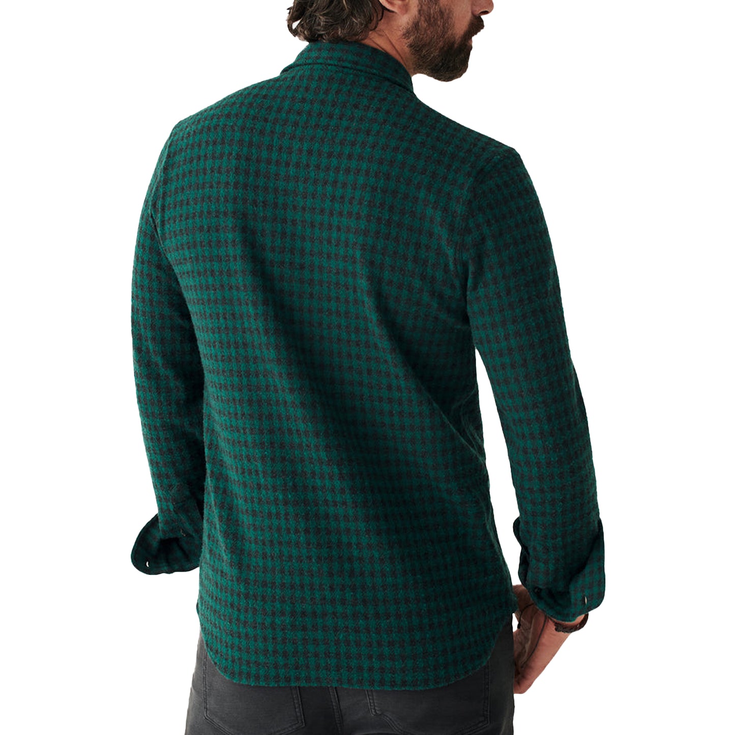 Faherty Gingham Legend Sweater Shirt