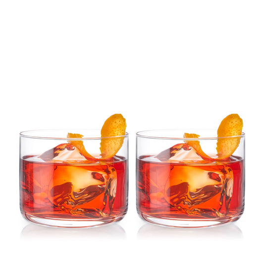 Raye Crystal Negroni Glasses Set