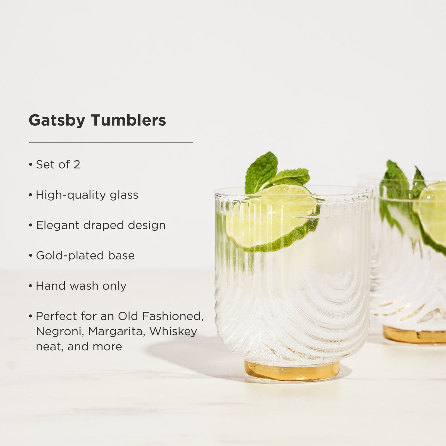 Gatsby Tumblers