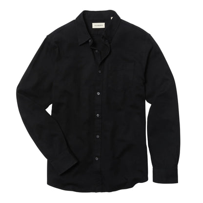 Aviator Twill Shirt Black