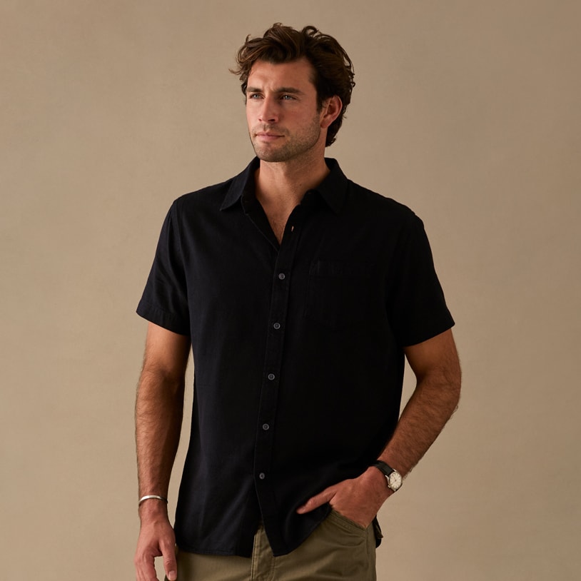 Aviator Twill Shirt Short Sleeve