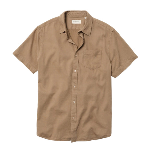 Line of Trade Aviator Twill Shirt Short Sleeve Flagstone