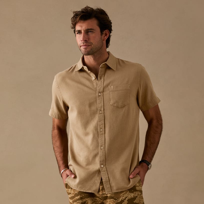 Aviator Twill Shirt Short Sleeve