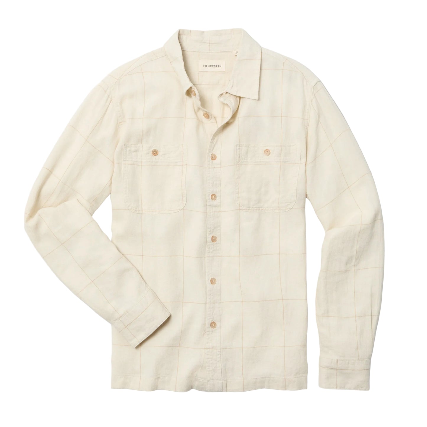 Draftsman Shirt Ivory Windowpane