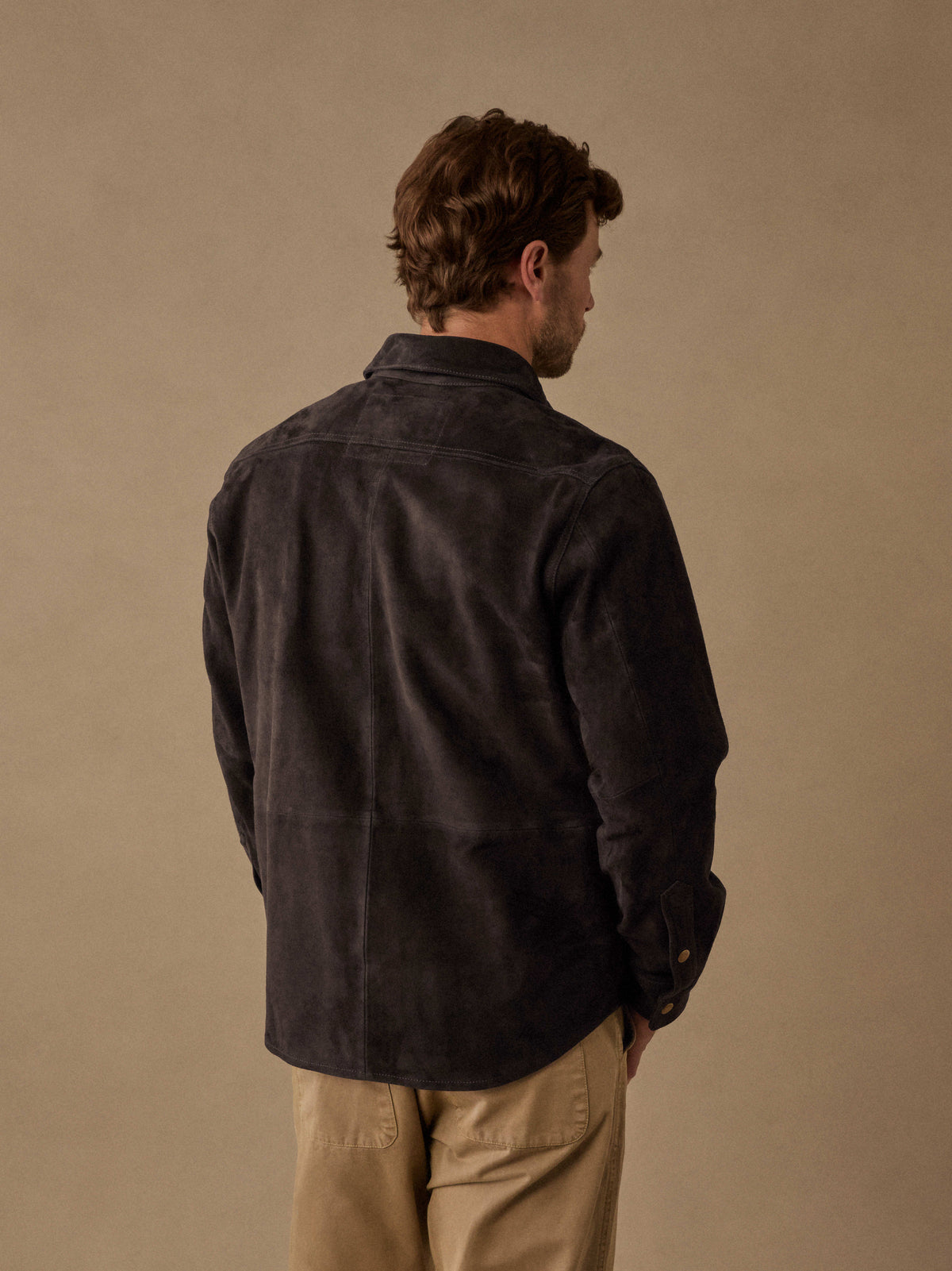 Suede CPO Overshirt