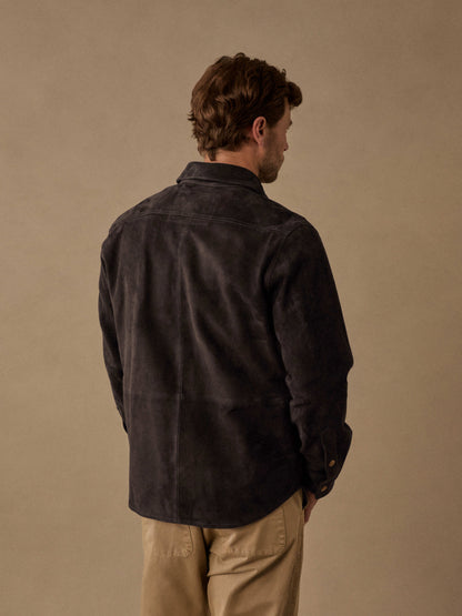Suede CPO Overshirt