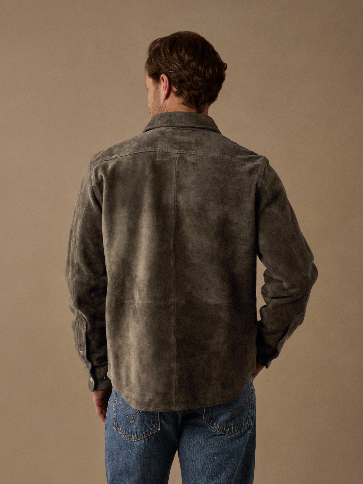 Suede CPO Overshirt