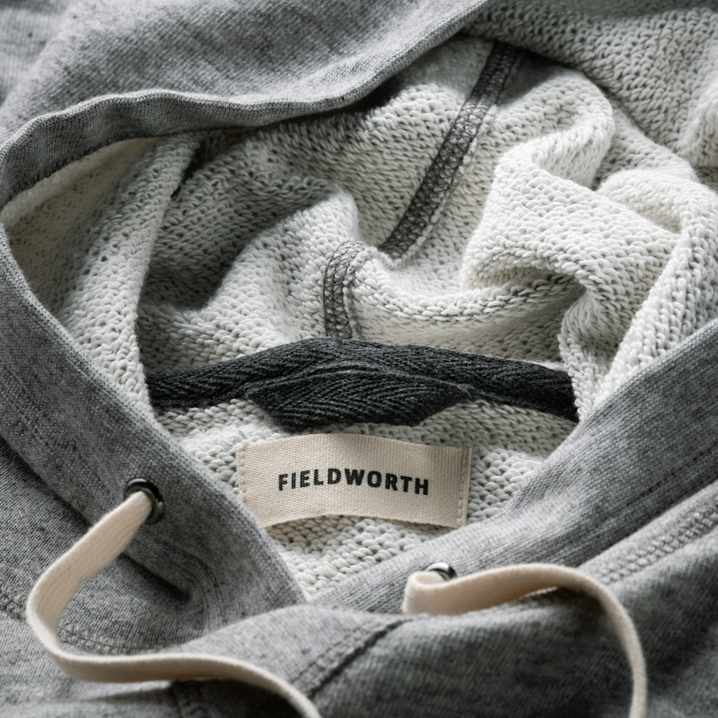 Line of Trade Hooded Sweatshirt Vintage Loopback