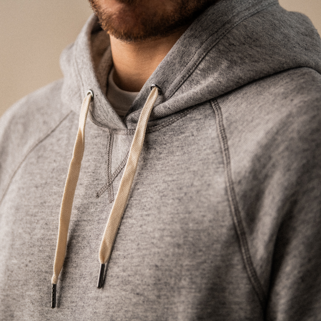 Line of Trade Hooded Sweatshirt Vintage Loopback