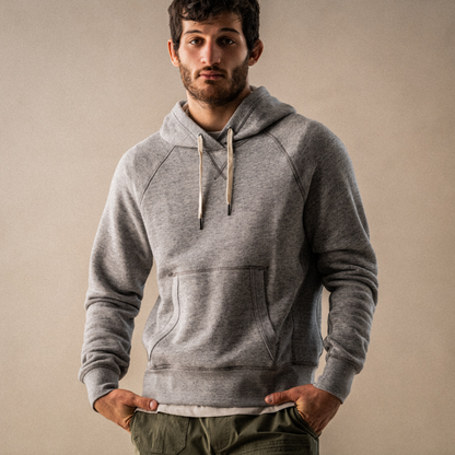 Line of Trade Hooded Sweatshirt Vintage Loopback