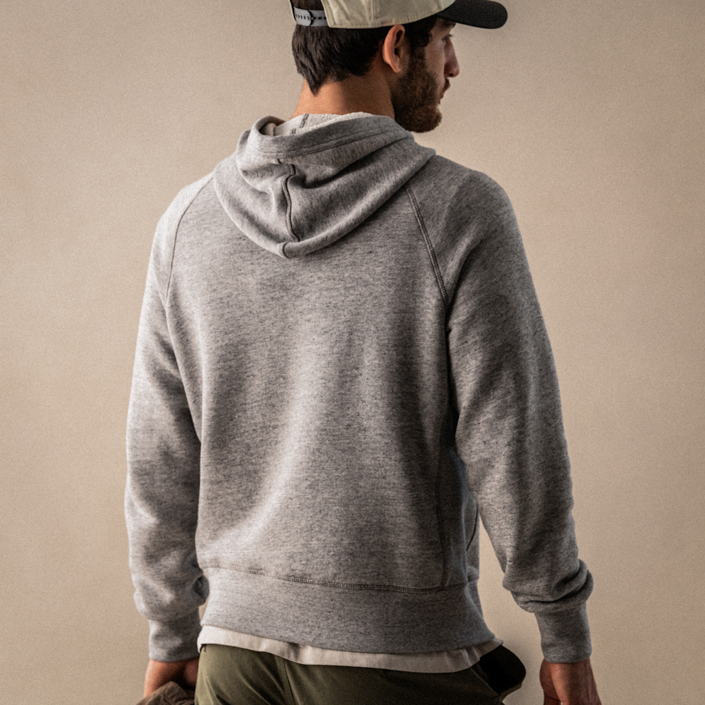 Line of Trade Hooded Sweatshirt Vintage Loopback