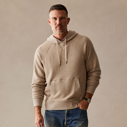 Line of Trade Hooded Sweatshirt Vintage Loopback
